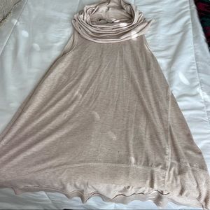 Chloe K high-low cowlneck sweater tank, Size S